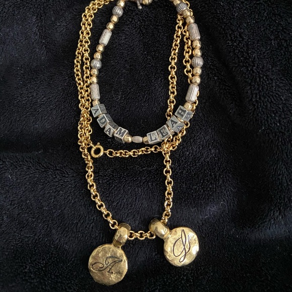 Jewelry - A L Necklace & Adam Leah Bracelet